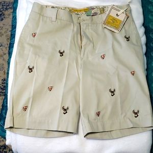 Men's Vintage 1946 shorts size 34 pizza deer